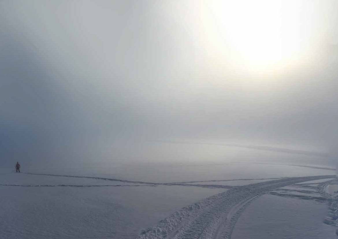 global village shows the change of clima in the arctic